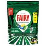 Fairy Original Power Lemon Dishwasher Tablets (56 Piece)